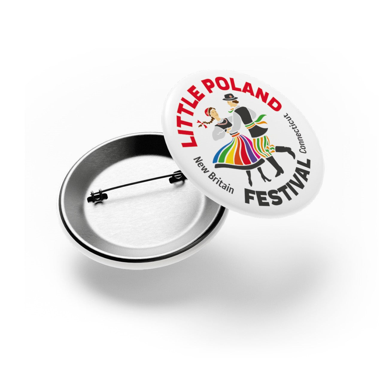 Little Poland Festival Pinback Button