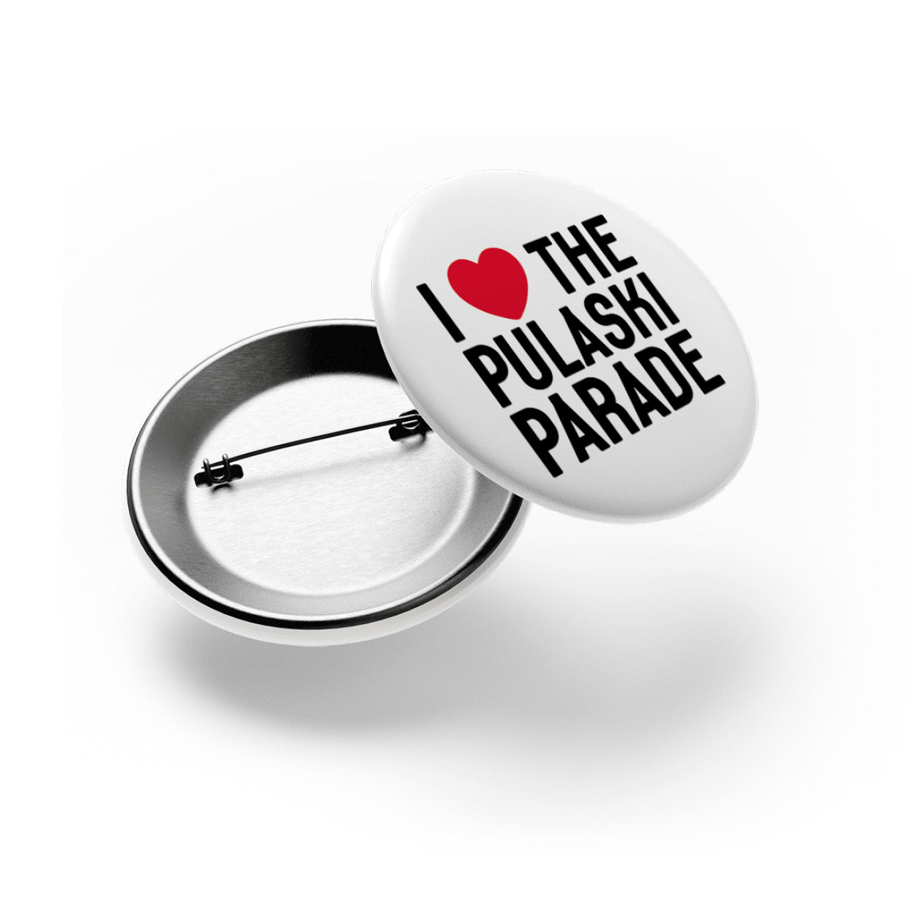 Pulaski Memorial Parade Pinback Button