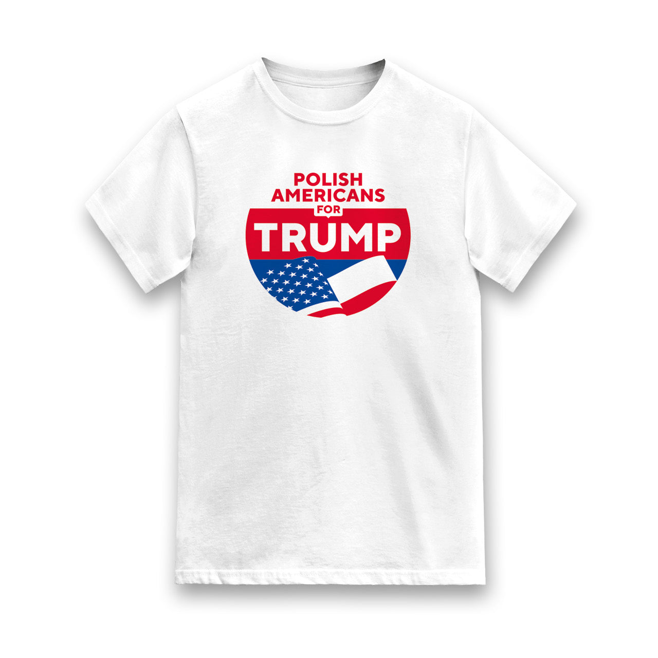 Polish Americans for Trump Quality T-shirt