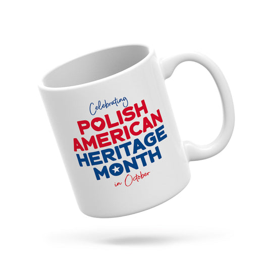 Polish Heritage Month Large Ceramic Mug